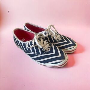 Kate Spade New York x Ked’s / 'mariner' sneaker Size 6 Navy Stripe
